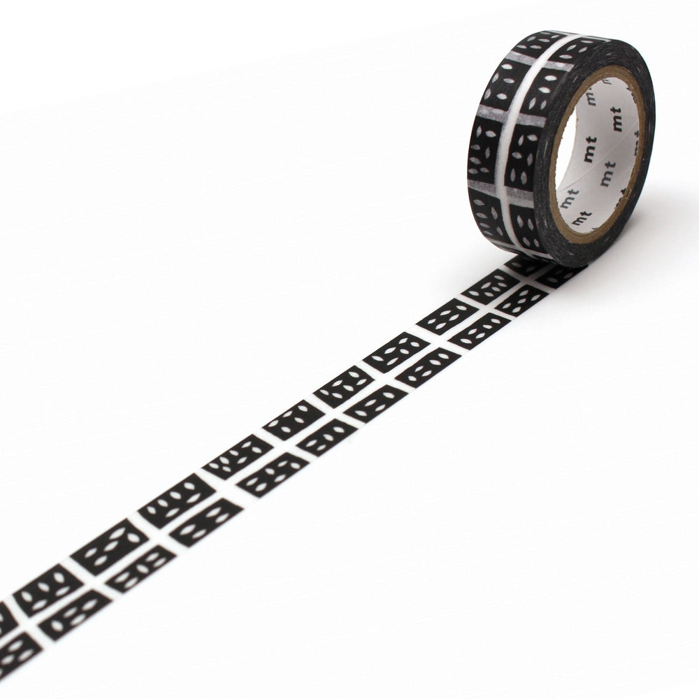 MT x Yamaguchi Ichiro Washi Tape - Leaf — pattern detail