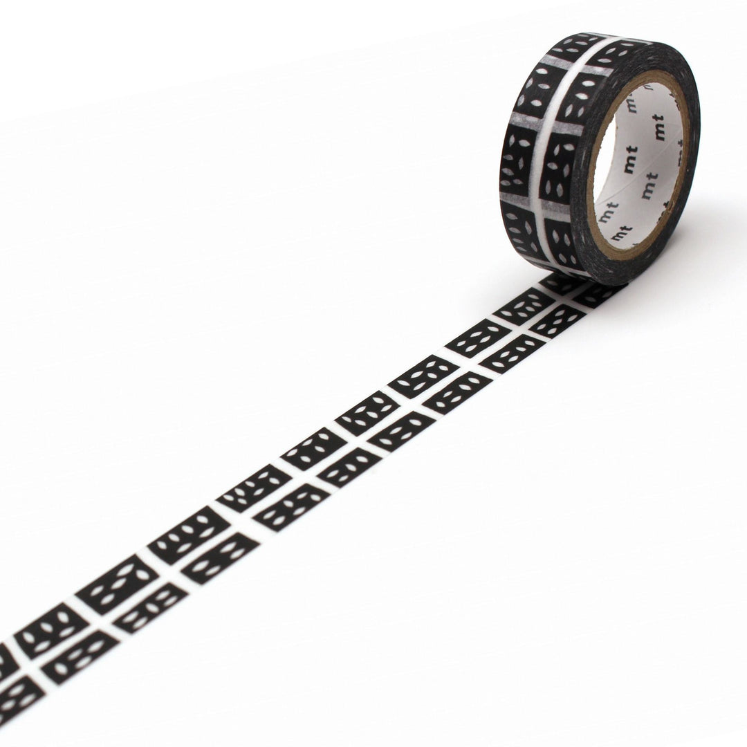 MT x Yamaguchi Ichiro Washi Tape - Leaf — pattern detail