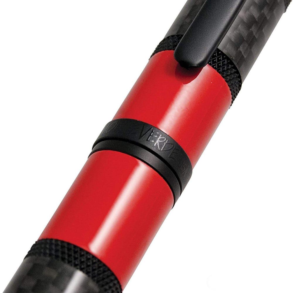 Monteverde Regatta Sport Fountain Pen Red — barrel detail