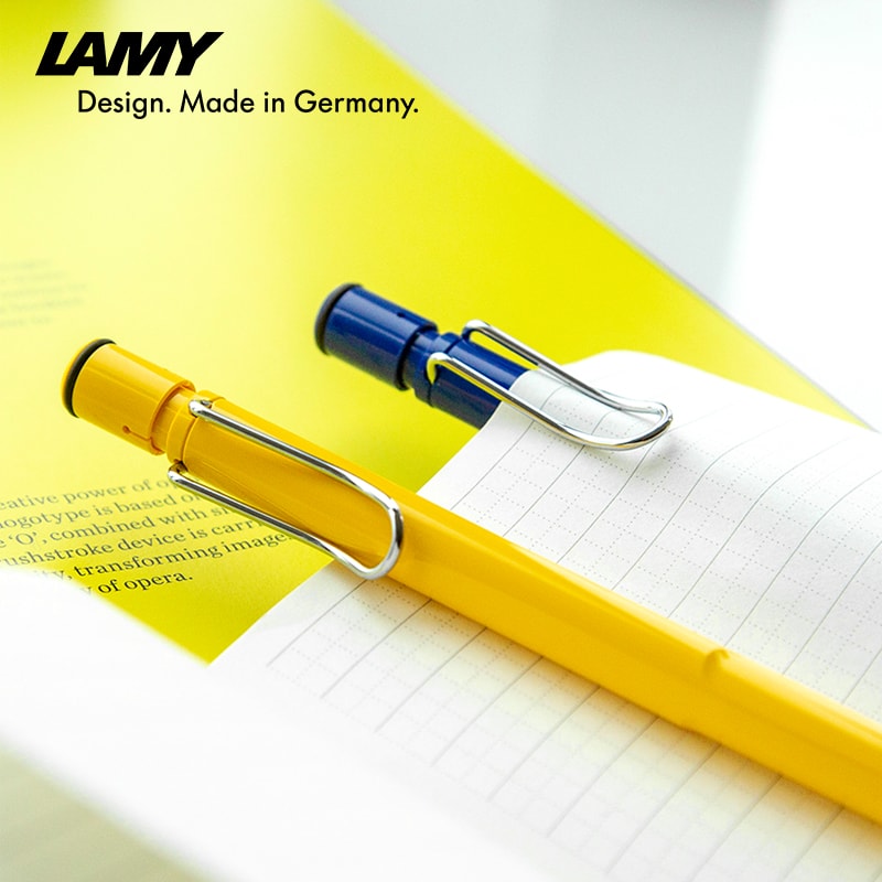 Lamy Safari Mechanical Pencil Black — barrel detail