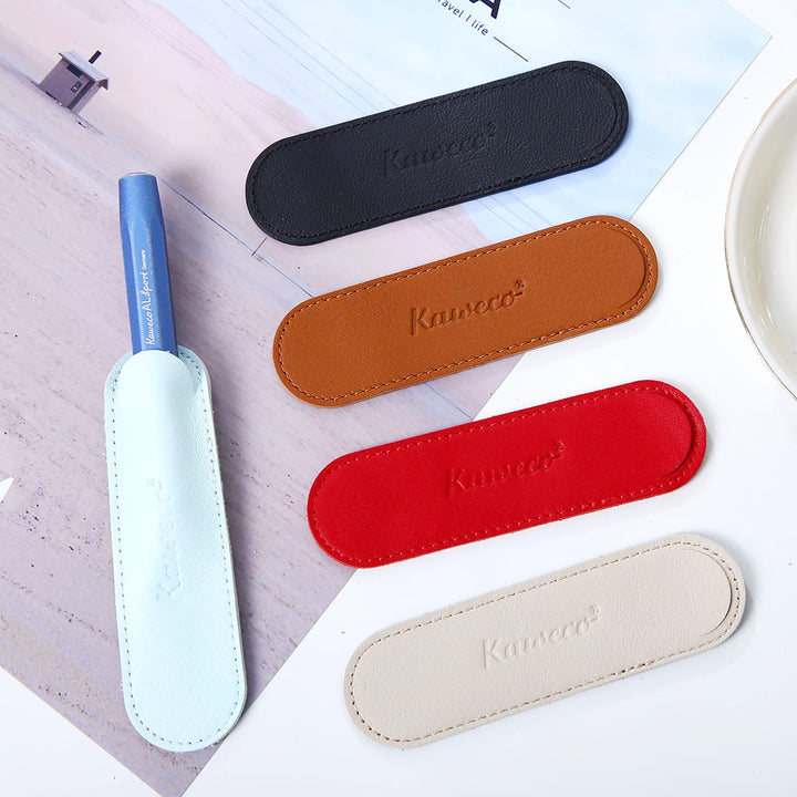 Kaweco ECO Leather Pouch for Sport Pen — front view