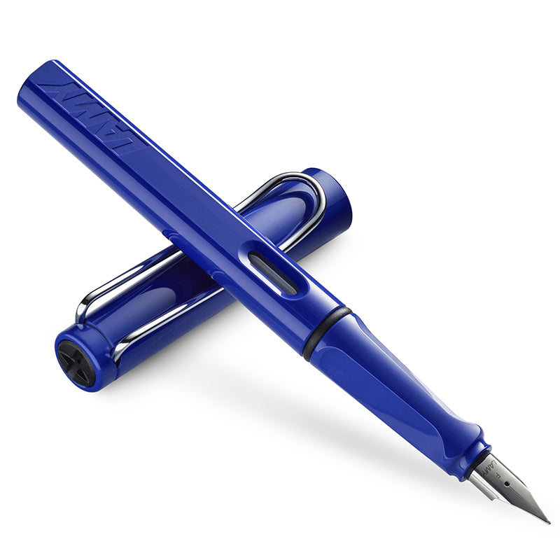 Lamy Safari Fountain Pen Blue, Lamy, Fountain Pen, lamy-safari-fountain-pen-blue, Blue, can be engraved, safari, Safari Fountain Pen, Z27, Cityluxe