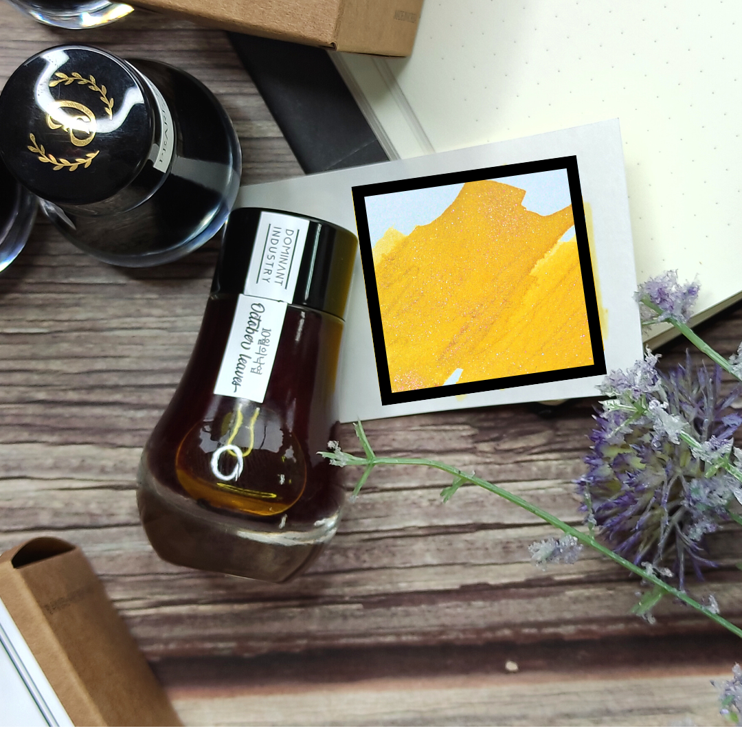 Dominant Industry Pearl 25ml Ink Bottle October Leaves 024 — bottle front