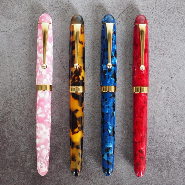 Onishi Seisakusho Cellulose Acetate Fountain Pen Sakura Cherry Tree, Onishi, Fountain Pen, onishi-handmade-fountain-pen-sakura, Bullet Journalist, can be engraved, Pen Lovers, Sakura, Cityluxe