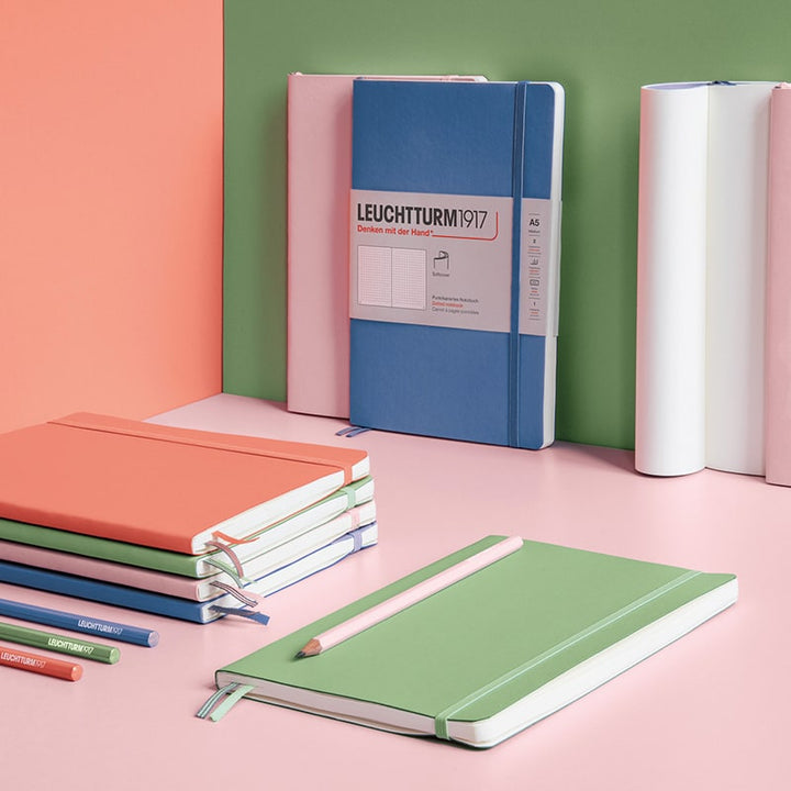 Leuchtturm1917 A5 Medium Hardcover Notebook - Ruled / Powder — ruling detail