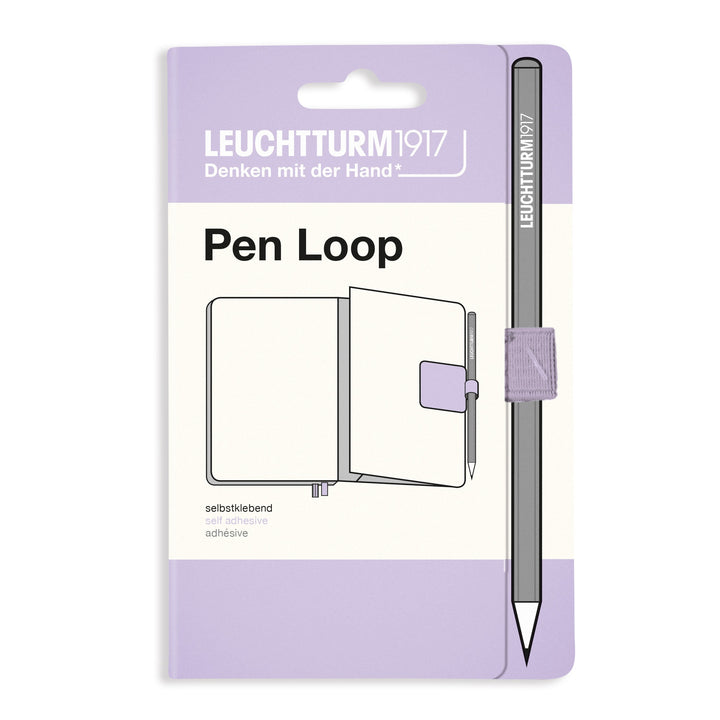Leuchtturm1917 Pen Loop - Lilac — front view