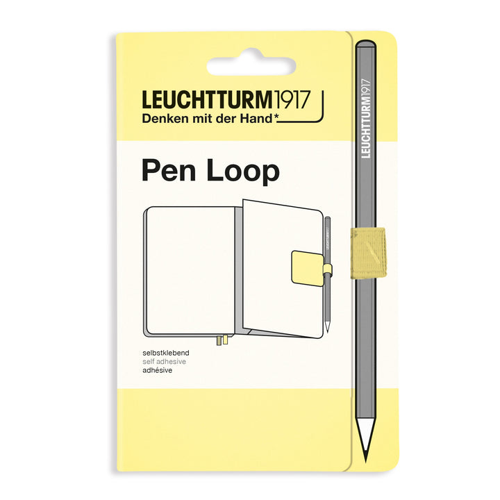 Leuchtturm1917 Pen Loop - Vanilla — front view