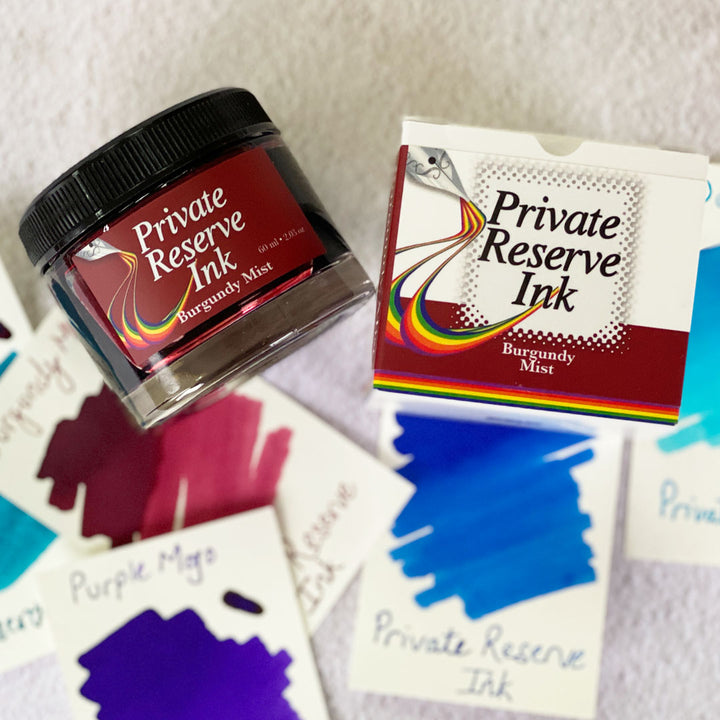 Private Reserve 2ml Ink Sample — bottle at angle