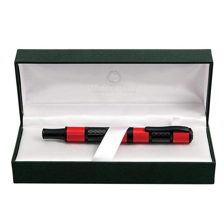 Monteverde Regatta Sport Fountain Pen Red — engraving example