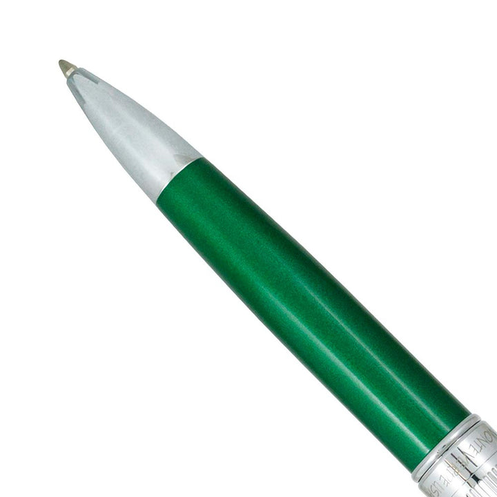 Monteverde Rodeo Drive Ballpoint Pen Green Stardust — writing at an angle