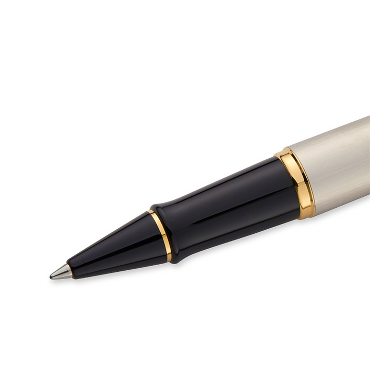 Waterman Expert3 Stainless Steel GT Rollerball Pen — writing at an angle
