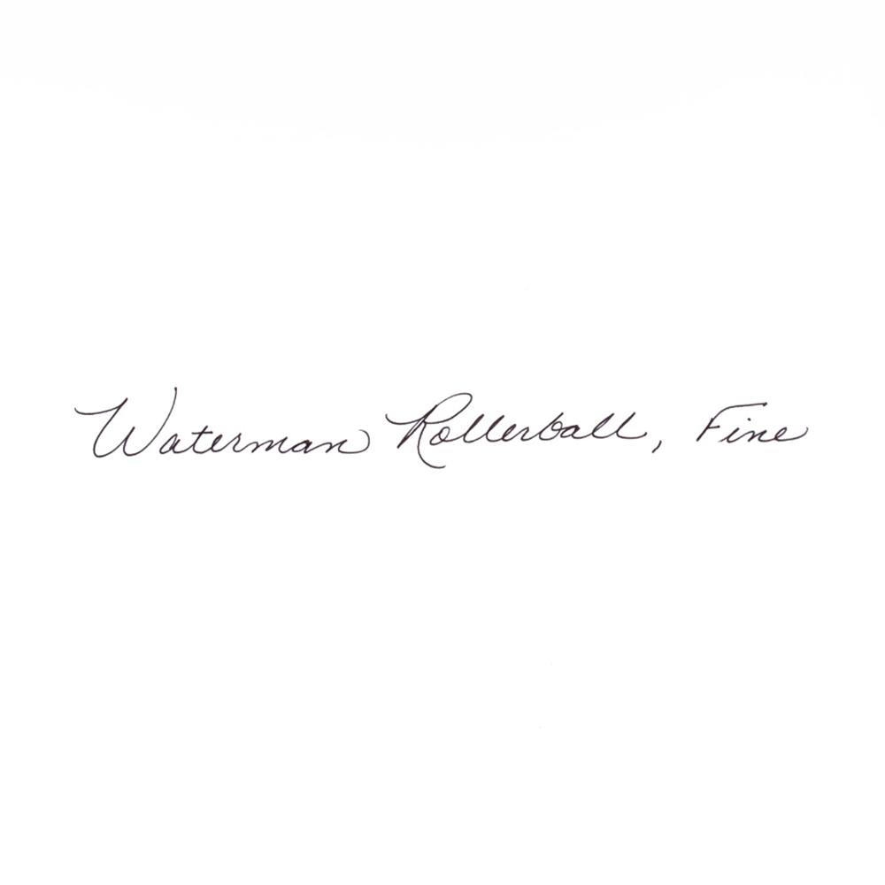 Waterman Expert3 Stainless Steel GT Rollerball Pen — engraving example