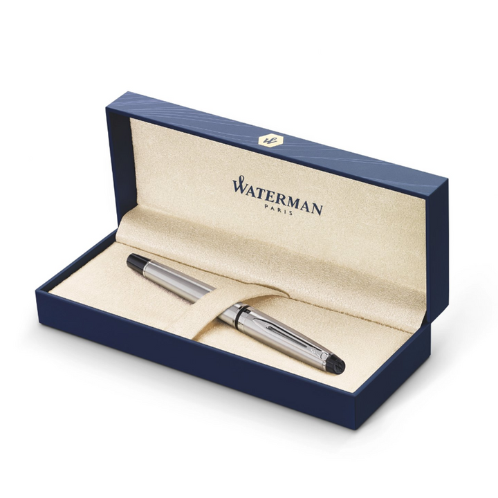 Waterman Expert3 Stainless Steel CT Fountain Pen — engraving example
