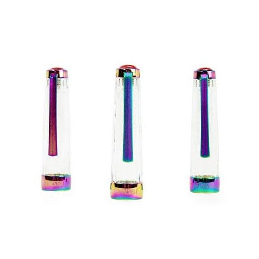 TWSBI VAC 700R Fountain Pen IRIS — flat lay