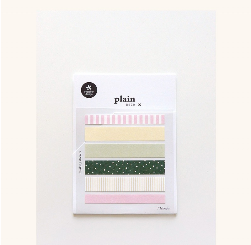 Suatelier Plain.69 Sticker — side view