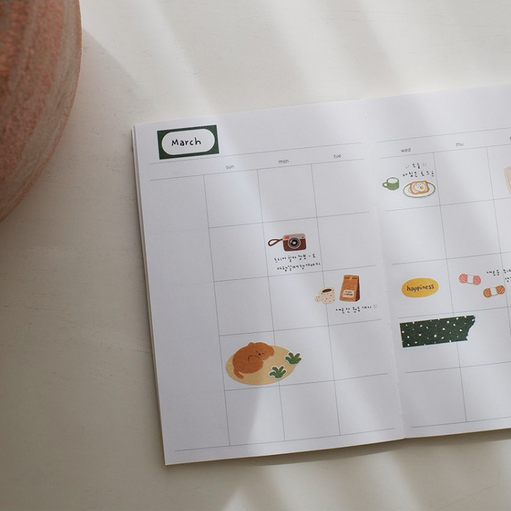 Suatelier Daily Deco Stickers - Sticker Small Happiness — angle view