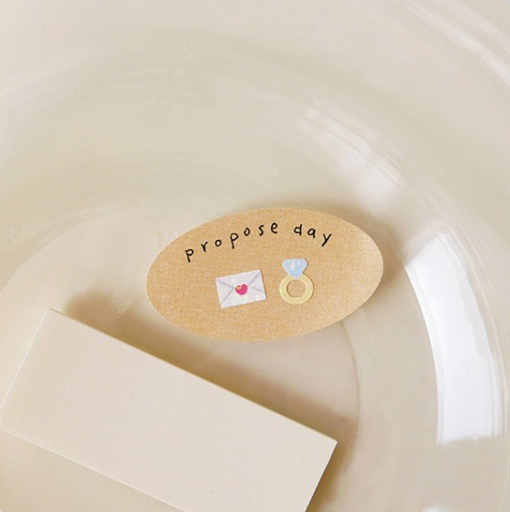 Suatelier Sticker Mini Series - Deco.12 Wedding — close-up