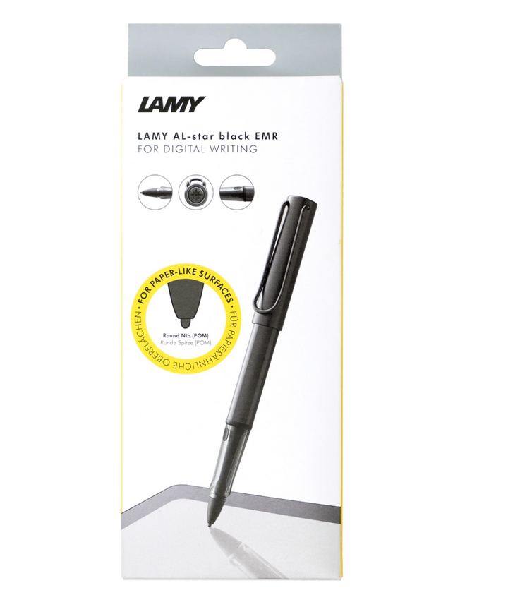 Lamy AL-Star EMR Black for Digital Writing (POM) — side view