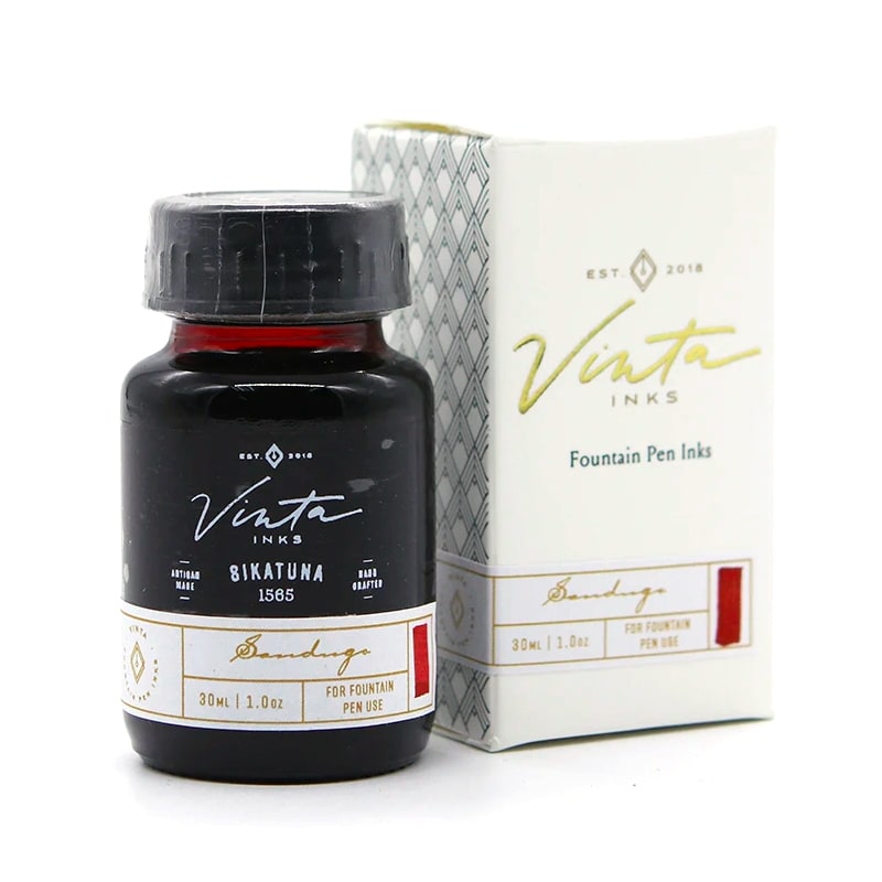 Vinta Inks 30ml Ink Bottle Sikatuna (Sandugo 1565) — cap detail