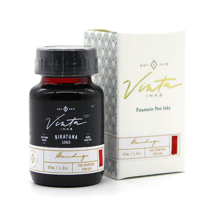 Vinta Inks 30ml Ink Bottle Sikatuna (Sandugo 1565) — cap detail