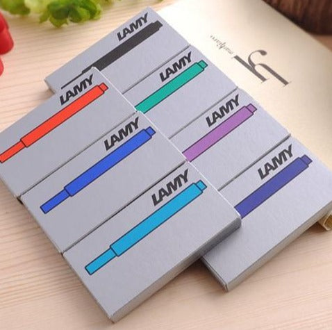 Lamy T10 Ink Cartridges (Pack of 5) — bottle front