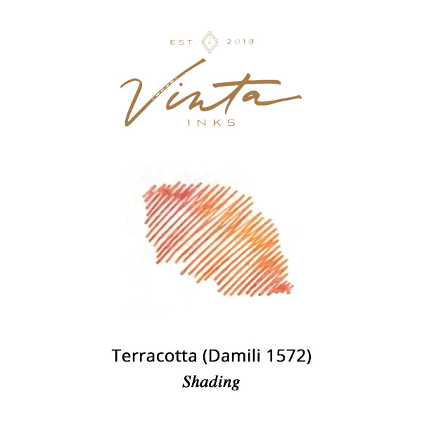 Vinta Inks 30ml Ink Bottle Terracotta (Damili 1572) — cap detail