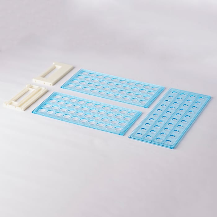 Vial Holder (18mm DIA x 40 vials) — side view