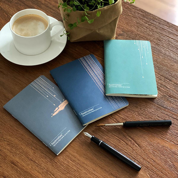 footnotes Notebook Set of 3 What&