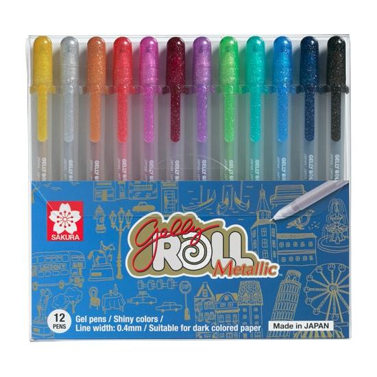 Sakura Gelly Roll Metallic Set of 12 — front view