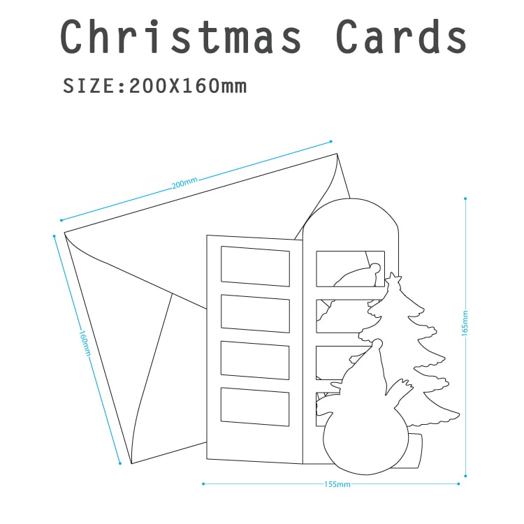 D'Won 3D Pop Up Card Card Phone Booth — side view