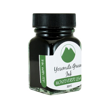 Monteverde 30ml Ink Bottle Yosemite Green — bottle front