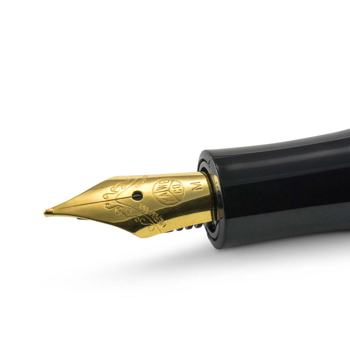 Kaweco Classic Sport Fountain Pen - Black — flat lay