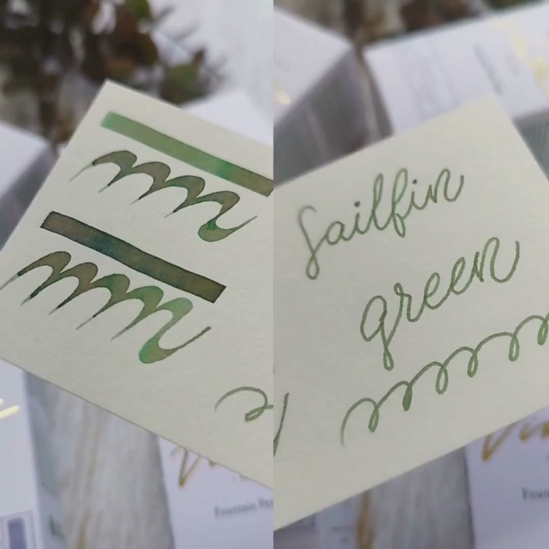 Vinta Inks 30ml Ink Bottle - The Awareness Project - Sailfin Green [Ibid 1829]