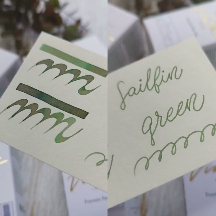 Vinta Inks 30ml Ink Bottle - The Awareness Project - Sailfin Green [Ibid 1829]