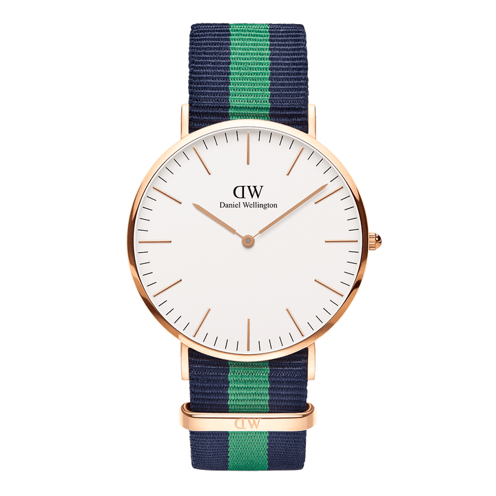 Daniel Wellington Classic Warwick Rose Gold 40mm Watch (without box) — front view