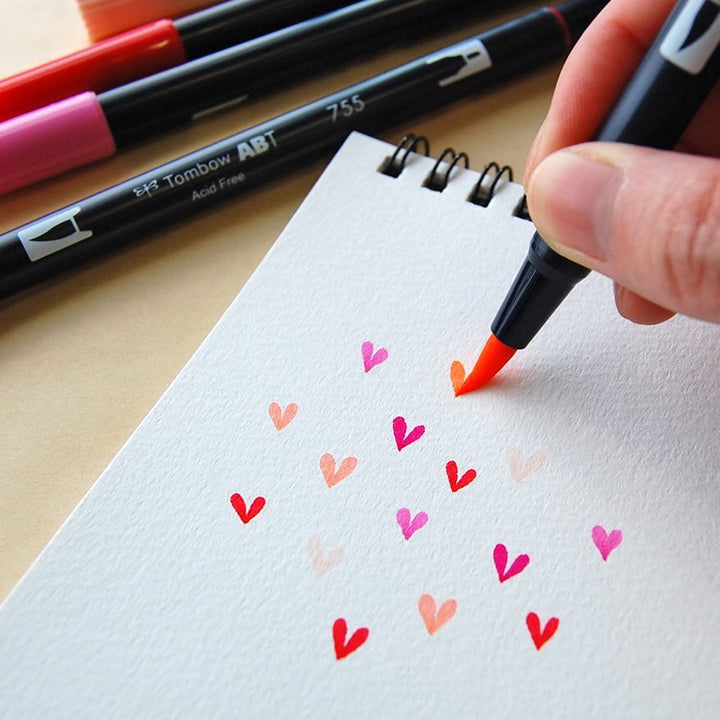 Tombow Dual Brush Pen ABT — detail view