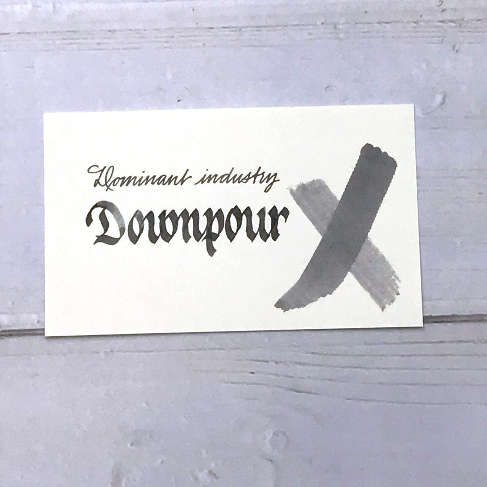 Dominant Industry Standard 25ml Ink Bottle Downpour 114 — bottle at angle