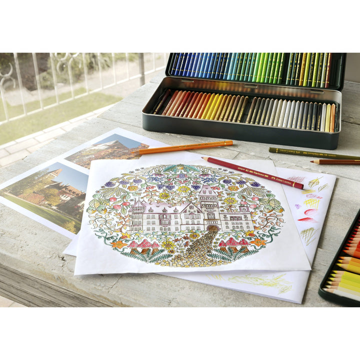 Faber-Castell Polychromos Artist Colour Pencil Set of 120 — with packaging