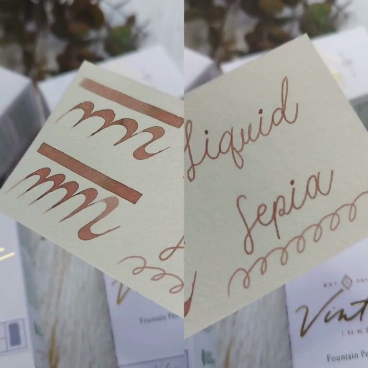 Vinta Inks 30ml Ink Bottle - The Awareness Project - Liquid Sepia [Isabela 1999]