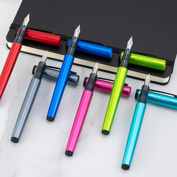 Pilot Explorer Fountain Pen — writing at an angle