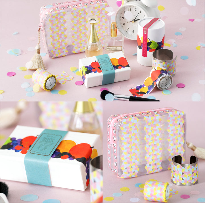 MT Fab Washi Tape - Fruits — with packaging