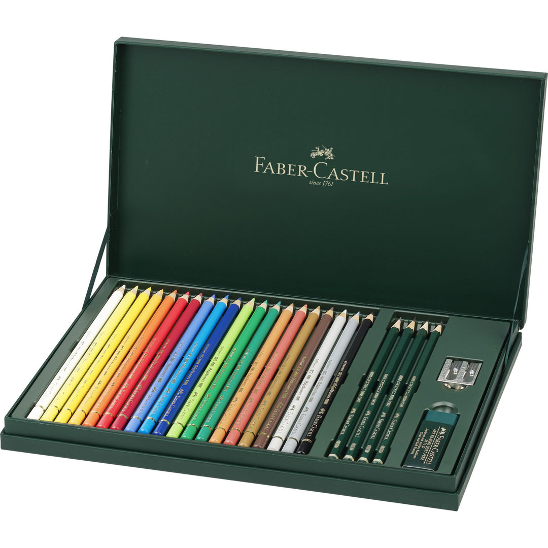 Faber-Castell Polychromos Artist Colour Pencil Gift Set — lead extended