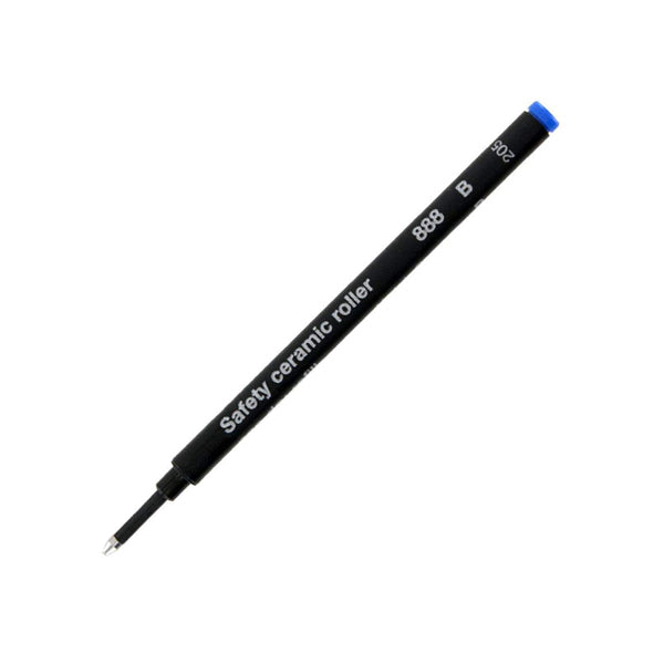 Monteverde 888 Ceramic Refill To Fit Capped Rollerball Pen Blue — capped