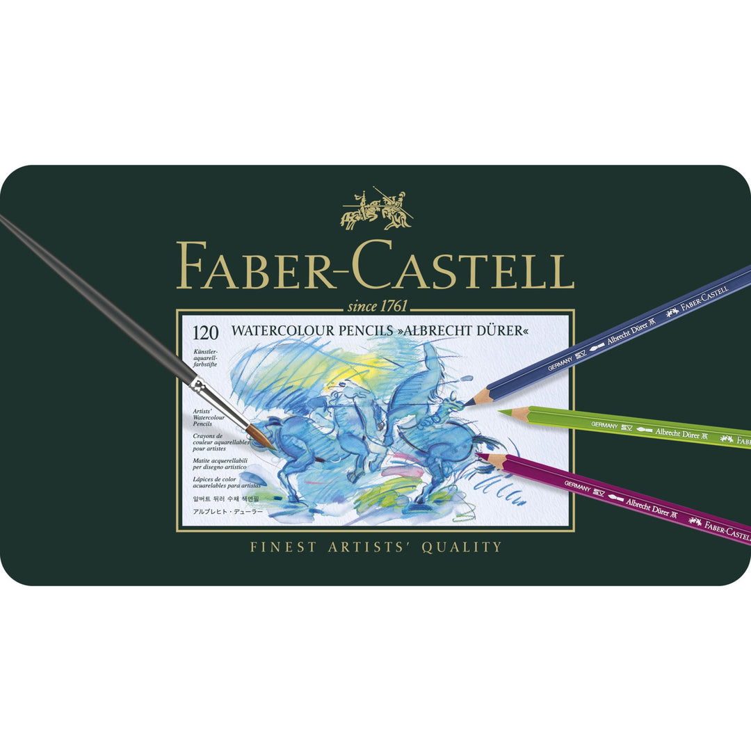 Faber-Castell Polychromos Artist Watercolour Pencil Set of 120 — front view