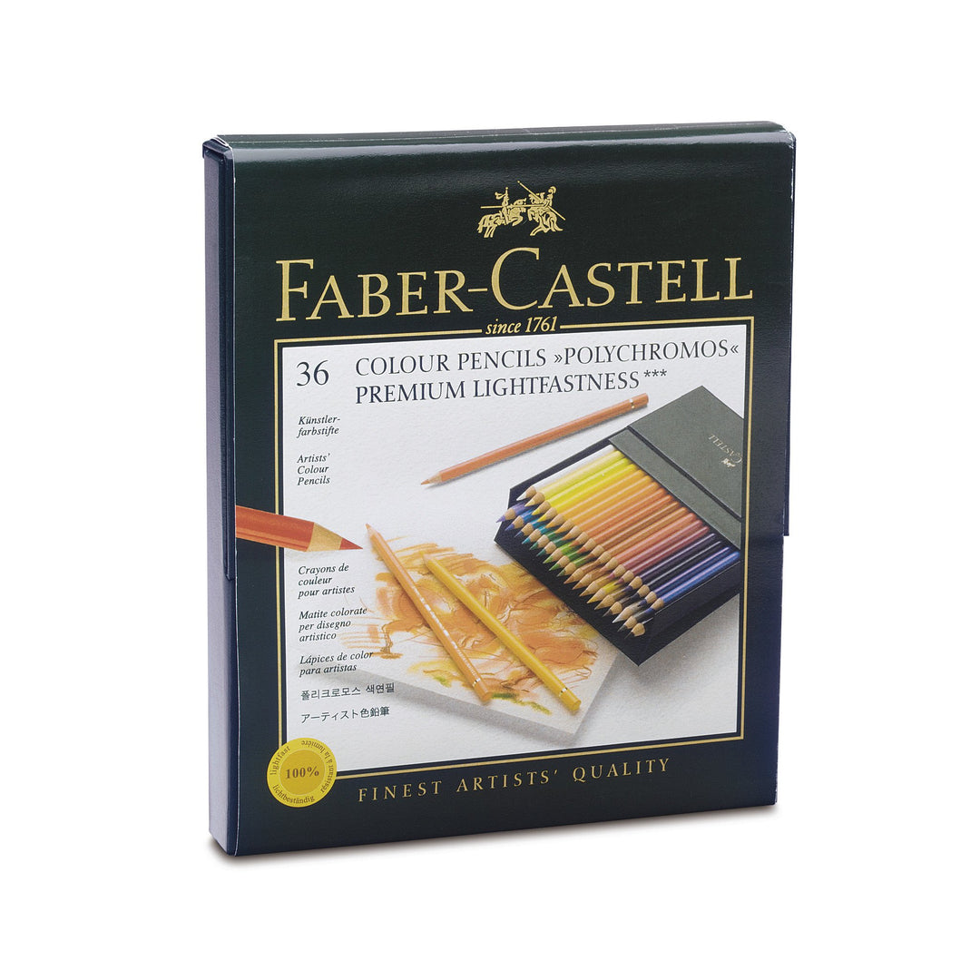 Faber-Castell Polychromos Artist Colour Pencil Studio Box Set of 36 — capped