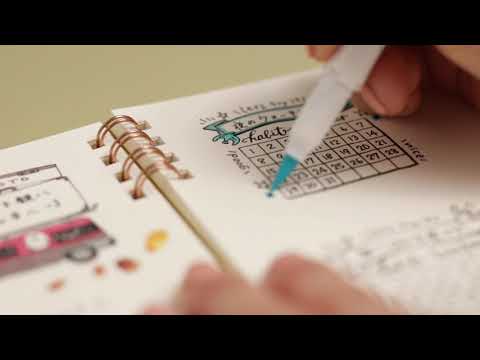 Midori Paintable Stamp Pre-inked To do list