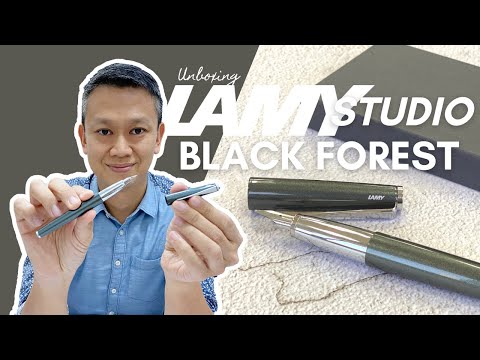 Lamy Studio Fountain Pen Black Forest (Special Edition 2021)