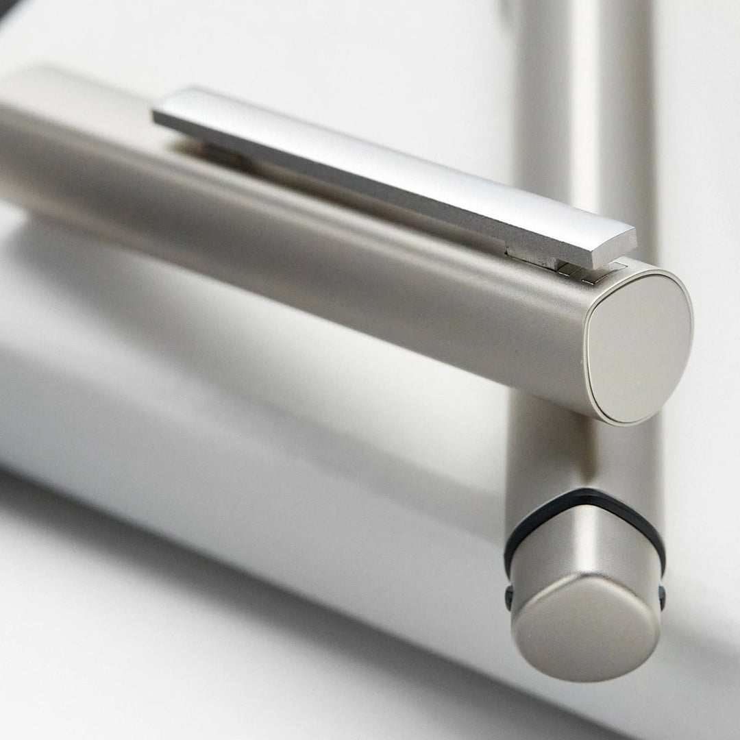 Lamy Ideos Pd Fountain Pen Palladium — flat lay