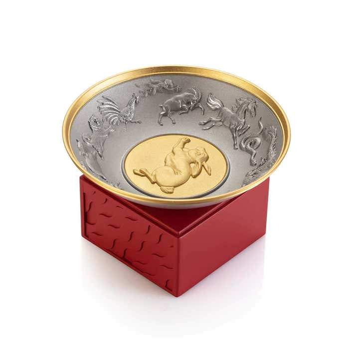 Royal Selangor 2023 Year of the Rabbit Wealth Bowl — with packaging