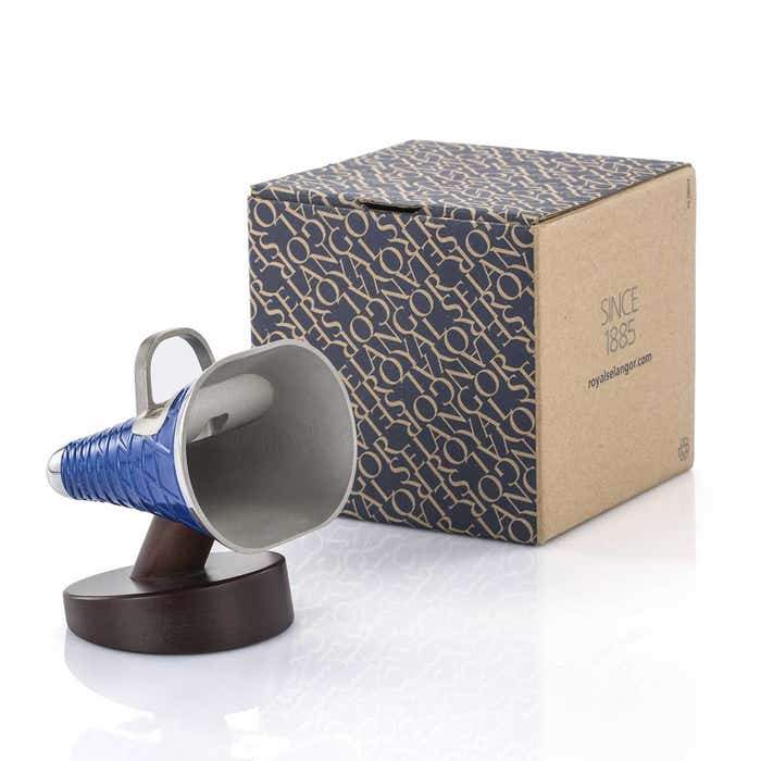 Royal Selangor Phonos Flare Amplifier — flat lay